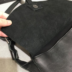 Black Shoulder 4 in 1, Convertible Backpack, Handcrafted Shoulder Bag, Leather Crossbody, Handbag With Long Strap, Women Backpack Bag