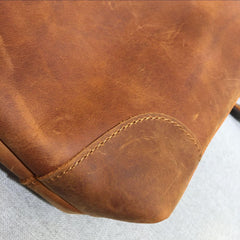 Brown Shoulder 4 in 1, Convertible Backpack, Handcrafted Shoulder Bag, Women/Men Backpack Leather Crossbody, Handbag With Long Strap