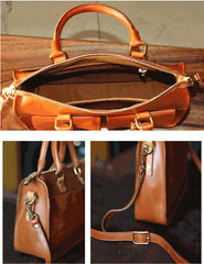 Brown Tan Leather Satchel, Leather Messenger, Handmade Leather Briefcase, Shoulder Bag Portfolio, Messenger Bag, Christmas Gift