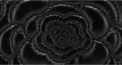 Classic Style XL Camellia Genuine Leather Shoulder Bag, Minimalist Bag, Iconic Black Crossbody Bag, Quilted Elegant Bag, Eternal Fashion Bag