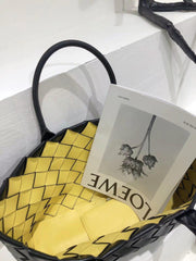 Classic Style Soft Leather Tote Bag, Quilted Elegant Large Bag, Minimalist Top Handle Bag, Classic Fashion Bag, Designer Bag