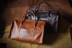 Full Grain Leather Duffel Bag, Women/Men Leather Weekender Bag, Leather Travel bag, Gym bag, Overnight Bag, Leather Anniversary Gift