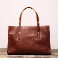 Full Grain Leather Handcrafted Shoulder Bag, Large Minimalist Leather Tote Bag, Crossbody Bag, Everyday Bag, Leather Laptop Bag, Unisex Bag