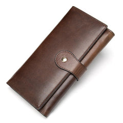 Full Grain Leather Wallet For Women, Ladies Fashion Leather Purse, Valentines Day Gift For Her