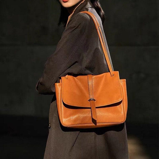 Grain Leather Tote, Leather Laptop bag women, work bag, Womens casual bag, Leather messenger bag, Womens shopping bag leather