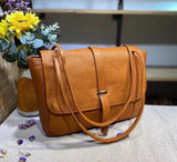 Grain Leather Tote, Leather Laptop bag women, work bag, Womens casual bag, Leather messenger bag, Womens shopping bag leather