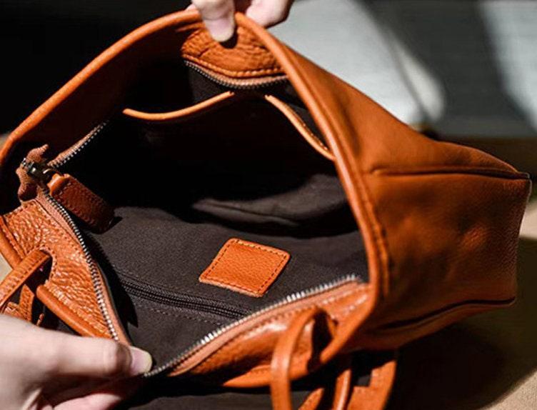 Grain Leather Tote, Leather Laptop bag women, work bag, Womens casual bag, Leather messenger bag, Womens shopping bag leather
