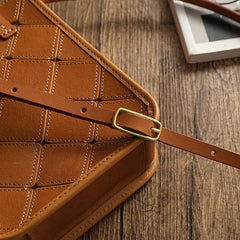 Handcrafted Full Grain Tanned Leather Handbag Tote, Leather Shoulder Bag | Birthday Day Gift - Alexel Crafts
