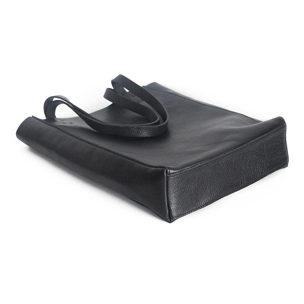 Handmade Leather Tote Bag,  Full Grain Leather Leather Tote Bag, Large Women Bag, Minimalism Soft Bag, Gifts for Her