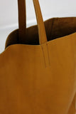 Minimalist Extra  Large Leather Tote Bag Full Grain Leather Tote Bag Personalized gifts, Cloud Oslo