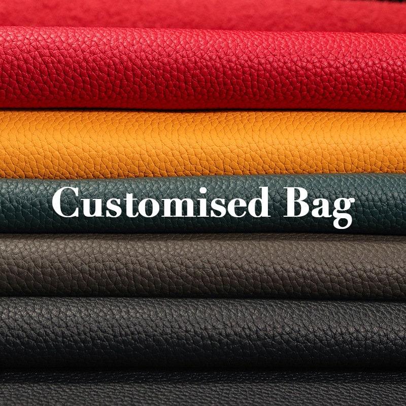 Exclusive Custom Bag, Women Calfskin Leather Bag, Togo Leather Bag, Women Designer Handbag, Must-have Bag, Women Trend Bag, Men Fashion Bag