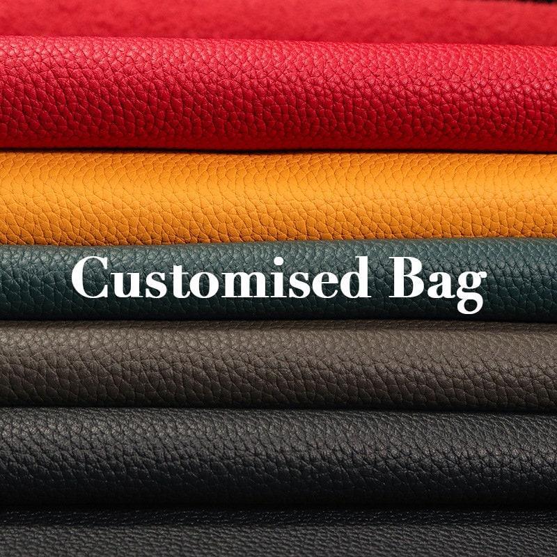 Exclusive Custom Bag, Women Calfskin Leather Bag, Togo Leather Bag, Women Designer Handbag, Must-have Bag, Women Trend Bag, Men Fashion Bag