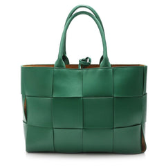 Intrecciato Large Tote Bag Real Genuine leather, Quilted Elegant Large Leather Tote Bag, Minimalist Top Handle Bag, Convertible Shoulder Bag