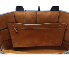 Intrecciato Large Tote Bag Real Genuine leather, Quilted Elegant Large Leather Tote Bag, Minimalist Top Handle Bag, Convertible Shoulder Bag
