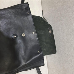 Large backpack Lightweight safe backpack, Women's leather backpack, Men travel backpack, Trendy and Vintage Backpack, Drawstring Closure Tan