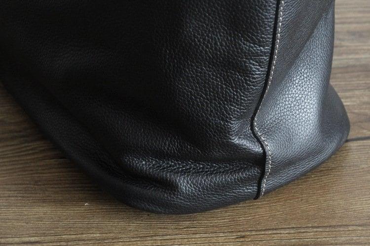 LARGE TOTE Bag, Black OVERSIZE Shopper Bag, Full Grain Leather Shopper, Shopping Bag, Xxl Purse, Everyday Tote, Soft Leather Big Tote