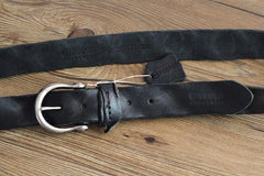Leather Belt Men, Handcrafted Genuine Leather Brown Belt, Distressed Leather Belt, Christmas Gift For Him Dad Boyfriend, Best Men Gifts
