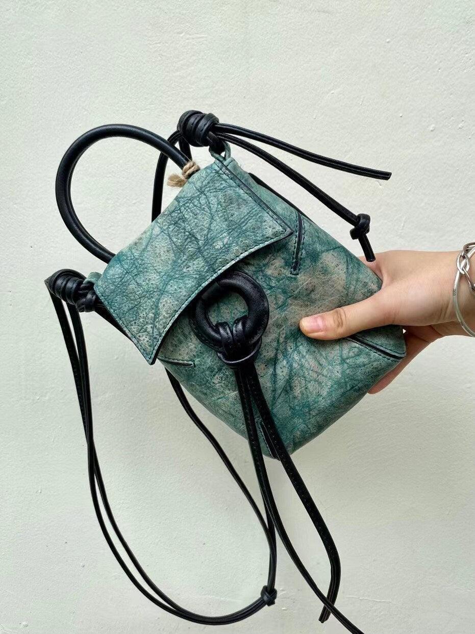 Leather Mobile Phone Case, Small Phone Leather Bag, Small Cell Phone Bag, Smart Phone Bag, Phone Wallet, Crossbody Phone Bag, Gift for Her, Teal