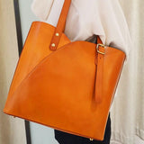 Leather tote bag medium size, Leather work bag, Everyday bag, Vintage look handbag Great gift for her, Mothers day gift, Tan, Green, Black