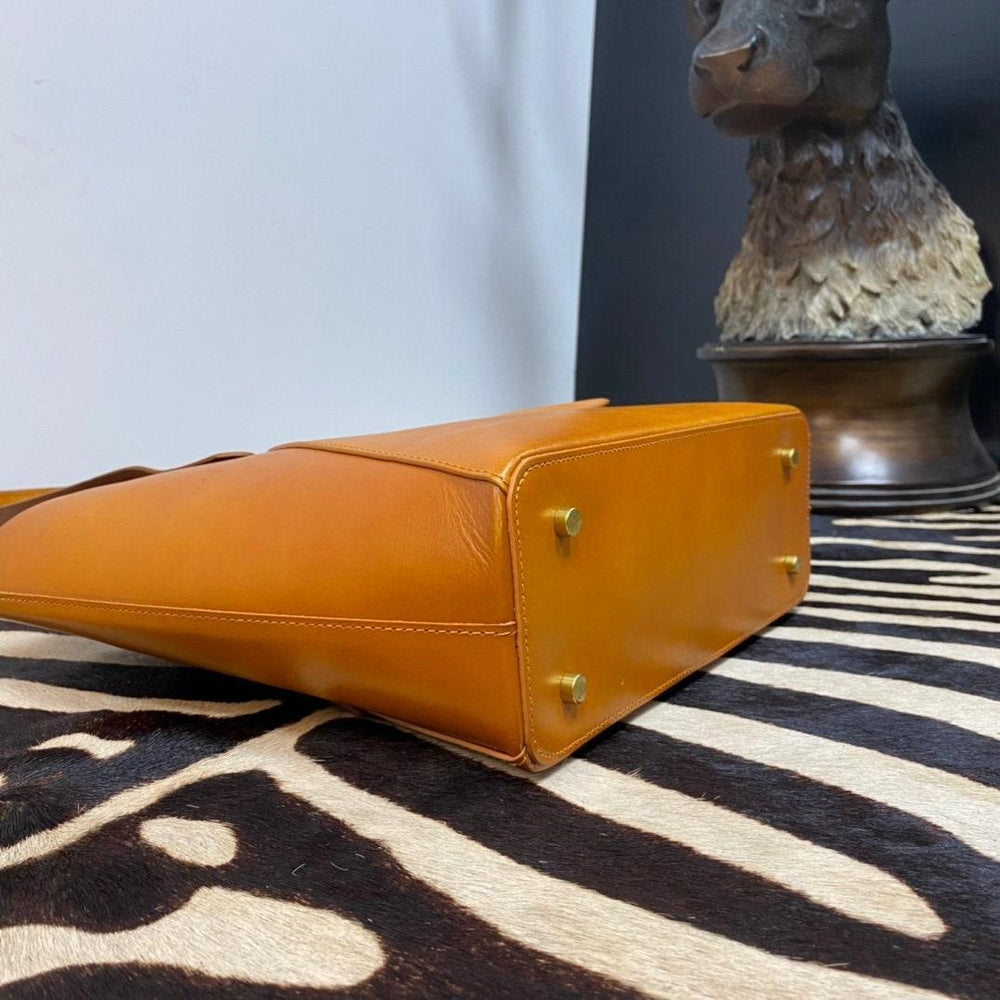 Leather tote bag medium size, Leather work bag, Everyday bag, Vintage look handbag Great gift for her, Mothers day gift, Tan, Green, Black