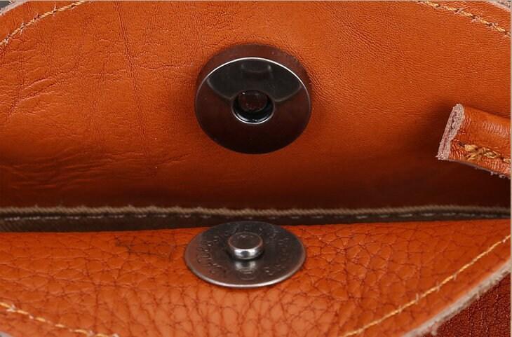 Minimal leather crossbody purse for women, mini purse crossbody bag, small cowhide leather purse, phone leather handbag, mini crossbody bag