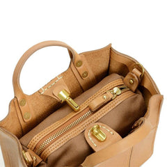 Small Handbag, Full Grain Leather Shoulder Bag Fashion Crossbody Bag, Everyday Minimalist Leather Small Purse, Tan Black Coffee Gift for Her