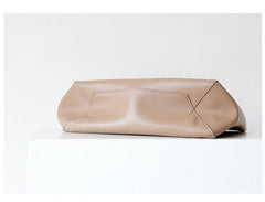 TOTE leather bag, GENUINE leather bag, Large beige leather bag, Laptop, tablet bag, leather bag for books, leather shopper, Caffe Latte