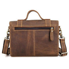 Vintage Style Brown Leather Satchel Bag, Handcrafted Leather Shoulder and Hand Bag, Messenger Bag, Cross Body Leather Bags