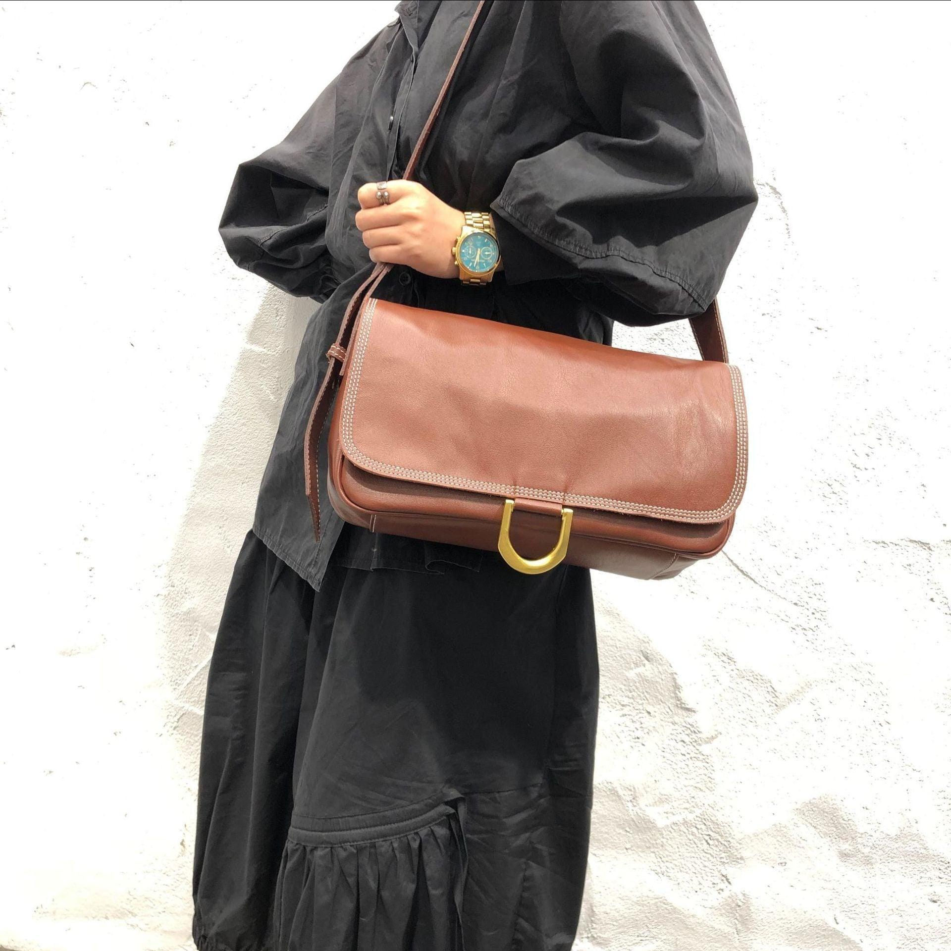 Women Leather Bag, Leather crossbody purse, Black soft bag, Everyday trendy crossbody Handmade bag, Messenger Purse